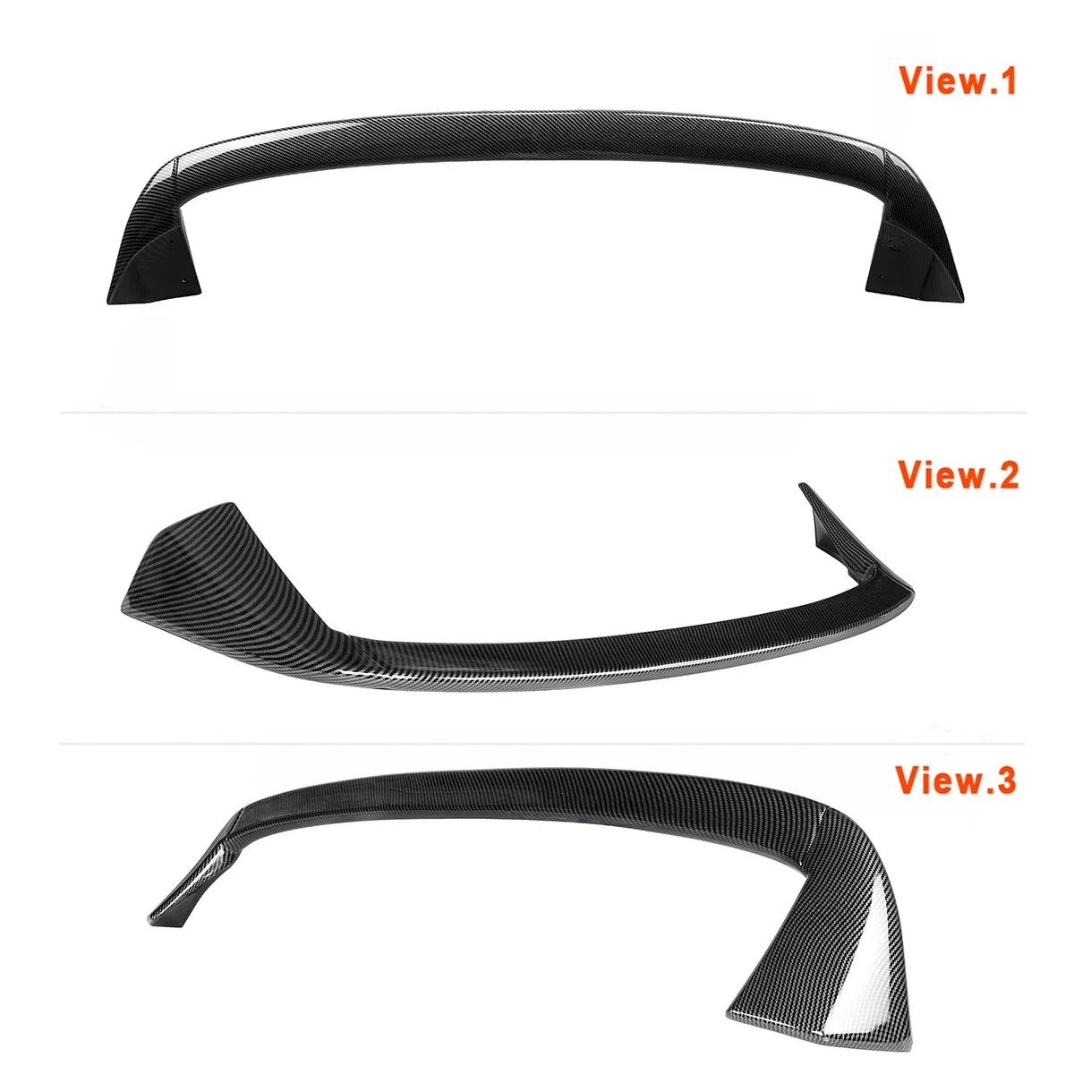 F20 F21 Rear Roof Lip Spoiler For BMW 1 Series F20 F21 2012-2019 Rear Trunk Roof Spoiler Lip Boot Wing Lip Tail Wing Decoration