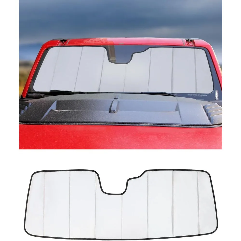 

Side Windshield Window Sunshade Foldable Sun Visor Bezel For Bronco Accessories US Exterior Accessories Automobiles