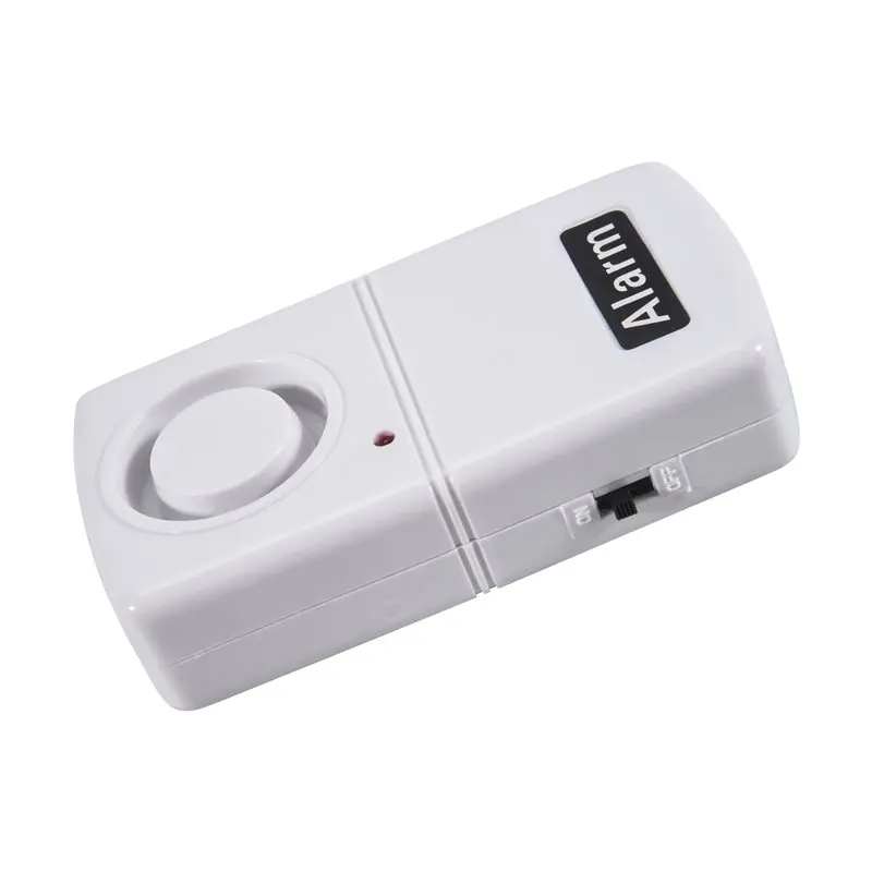 AAAEL-High Sensitive Vibration Detector Earthquake Alarms With LED Lighting Door Home Wireless Electric Car Alarm