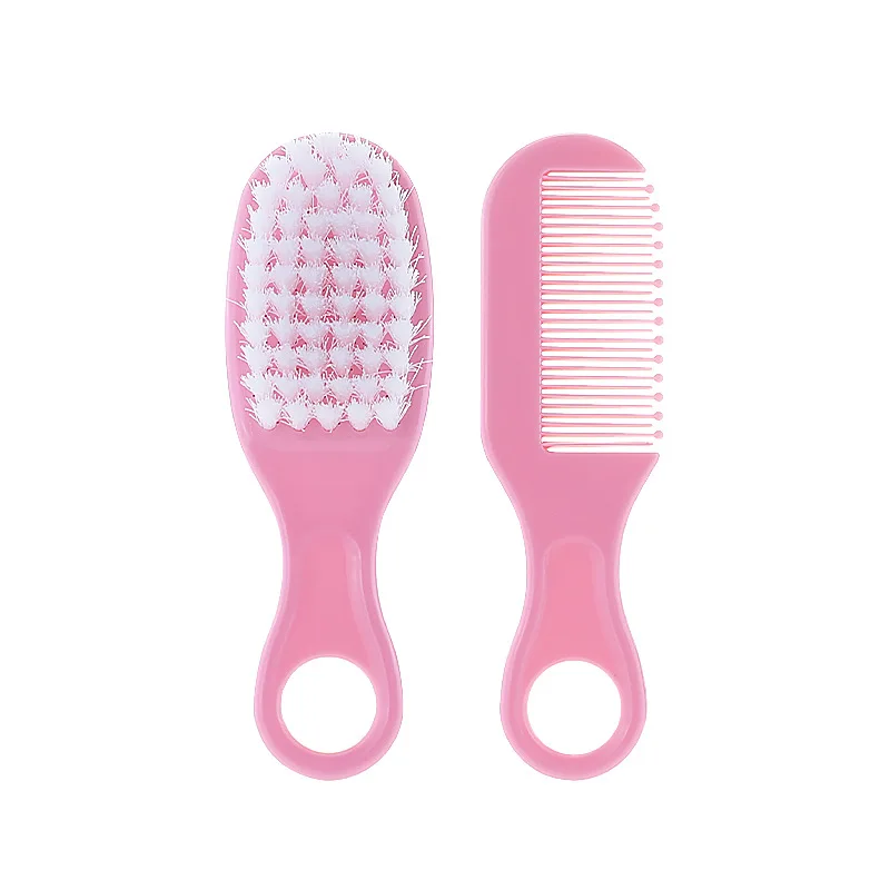 Baby hair removal bath massage brush newborn child bath shampoo soft and comfortable soft bristle brush infant care comb set