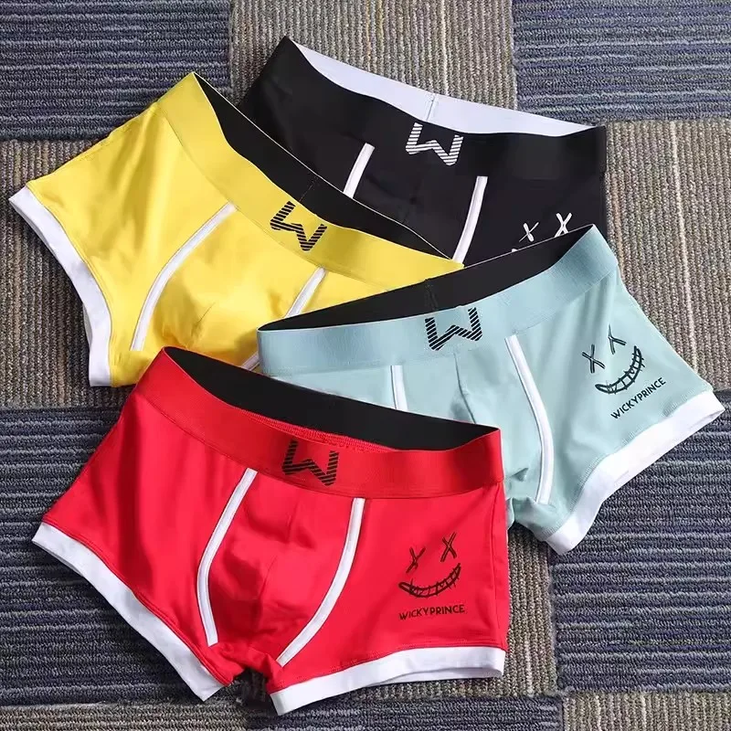 3pcs Mens Underwear Man Underpants Cotton Boxer Shorts Men Panties Boxer Underwear for Male U-Convex Sexy Comfort Boxers