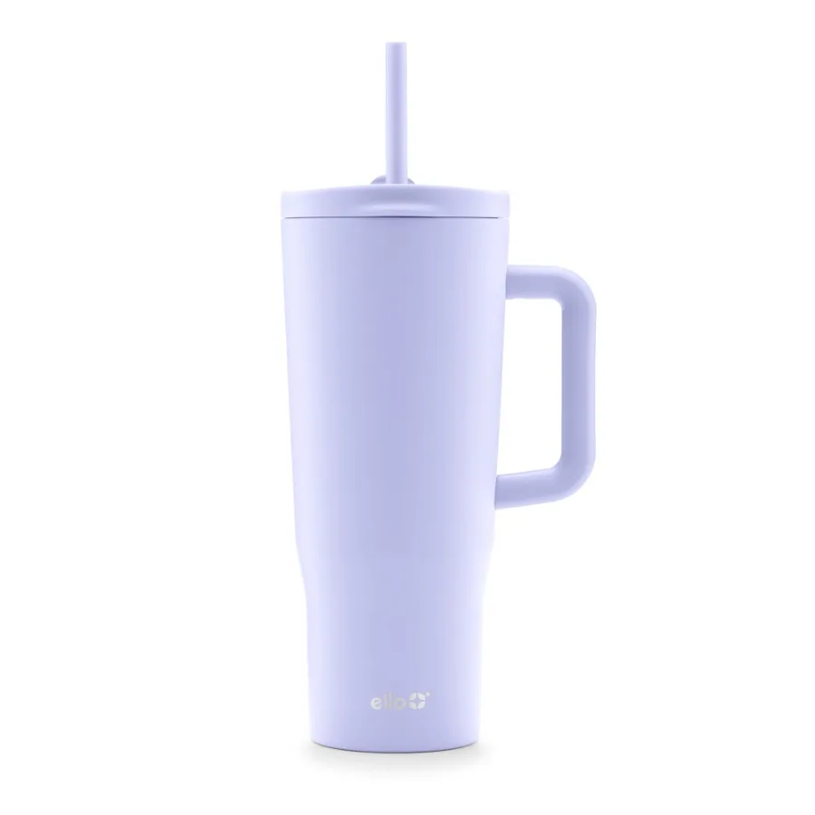 Ultra Clean 40 oz Stainless Steel Tumbler with Handle Lavender