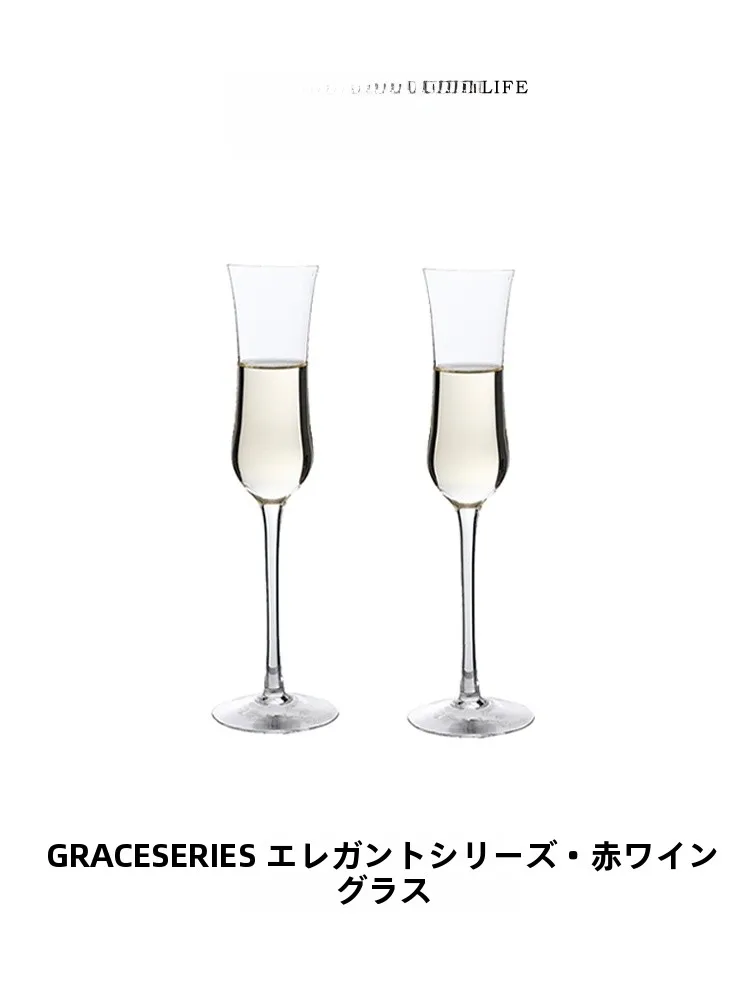 

Tlife Ace Luxury Crystal Champagne Glass Creative High Footed Home Use Ele Drinking Utensils European Sle Handmade