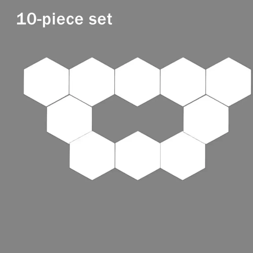 

Creative Honeycomb Touch Wall Lamp Magnetic Hexagonal Honeycomb Lights LED EU Adapter Night Lights Bedroom Lamp