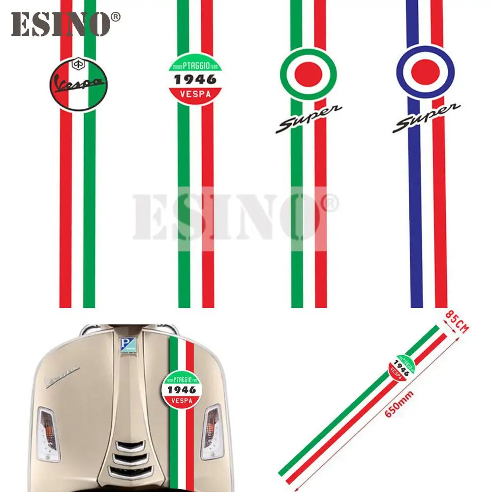 

New Styling Decorative PVC Waterproof Scooter Body Sticker Vinyl Decal for Vespa Primavera 150 S GTS 300 Sprint150 Picnic 946