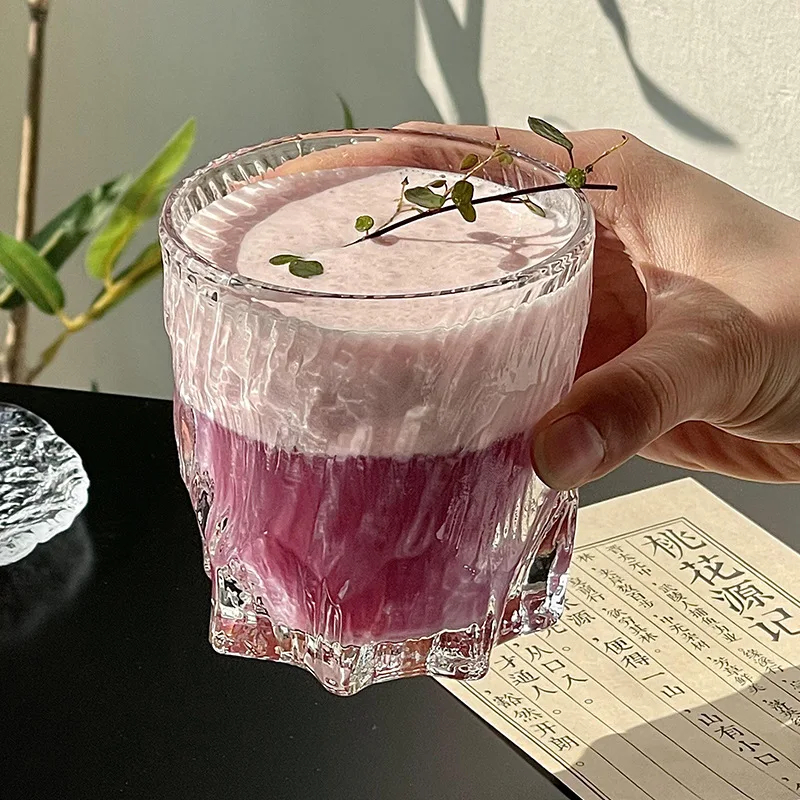 

Minimalist Advanced Water Cup Creative Whiskey Cup Foreign Wine Cup Household Glass Cups Niche Design Classical Cups Juice Cups