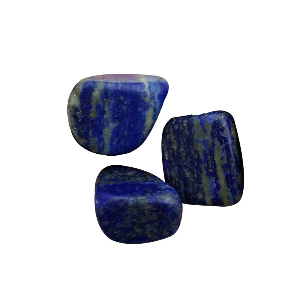 

1Pack Lapis Natural Smooth Chips 100g Irregular Shape Degaussing Stones for Desktop Fish Tank Flowerpot Home Ornament