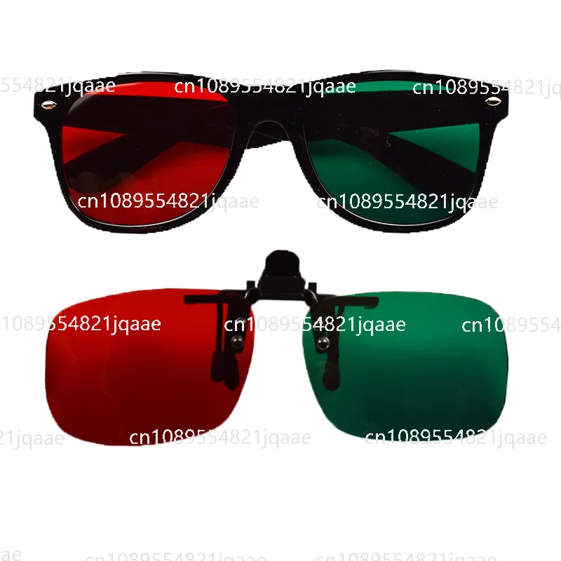 

Red-green glasses frame Left-green-right-red oblique amblyopia Deinhibition training Simultaneous visual fusion stereopsis