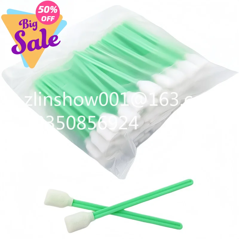 High Water Absorption High Quality Industrial Dust-free Rectangular Foam Swab Anti-static Multi-Purpose New
