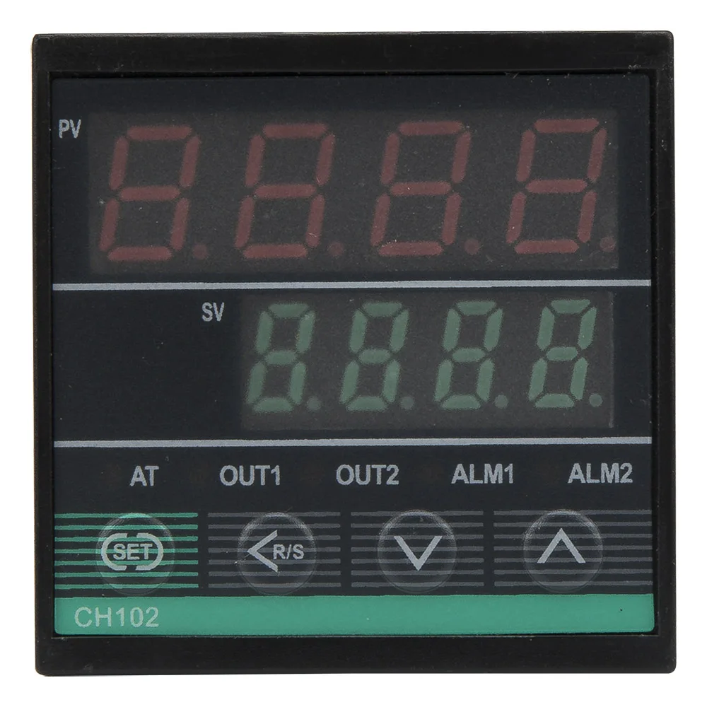 CH102 relè a cassa corta + uscita SSR regolatore di temperatura PID digitale (non includere SSR)