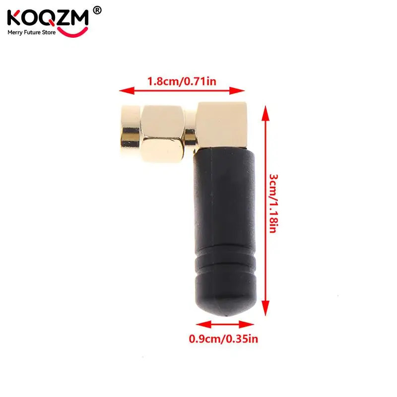 هوائي صغير مطاطي 3dBi 2.4 جيجا هرتز واي فاي هوائي SMA ذكر راوتر بلوتوث هوائي وحدة لاسلكية 2.4 جيجا هوائي خارجي SMA موصل