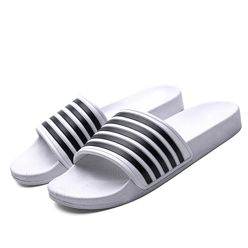 Slippers Men Women Summer High Quality Couples Chunky Soft Mules Slides Beach Shoe Flip Flops Casual Slipper Clogs Family Size