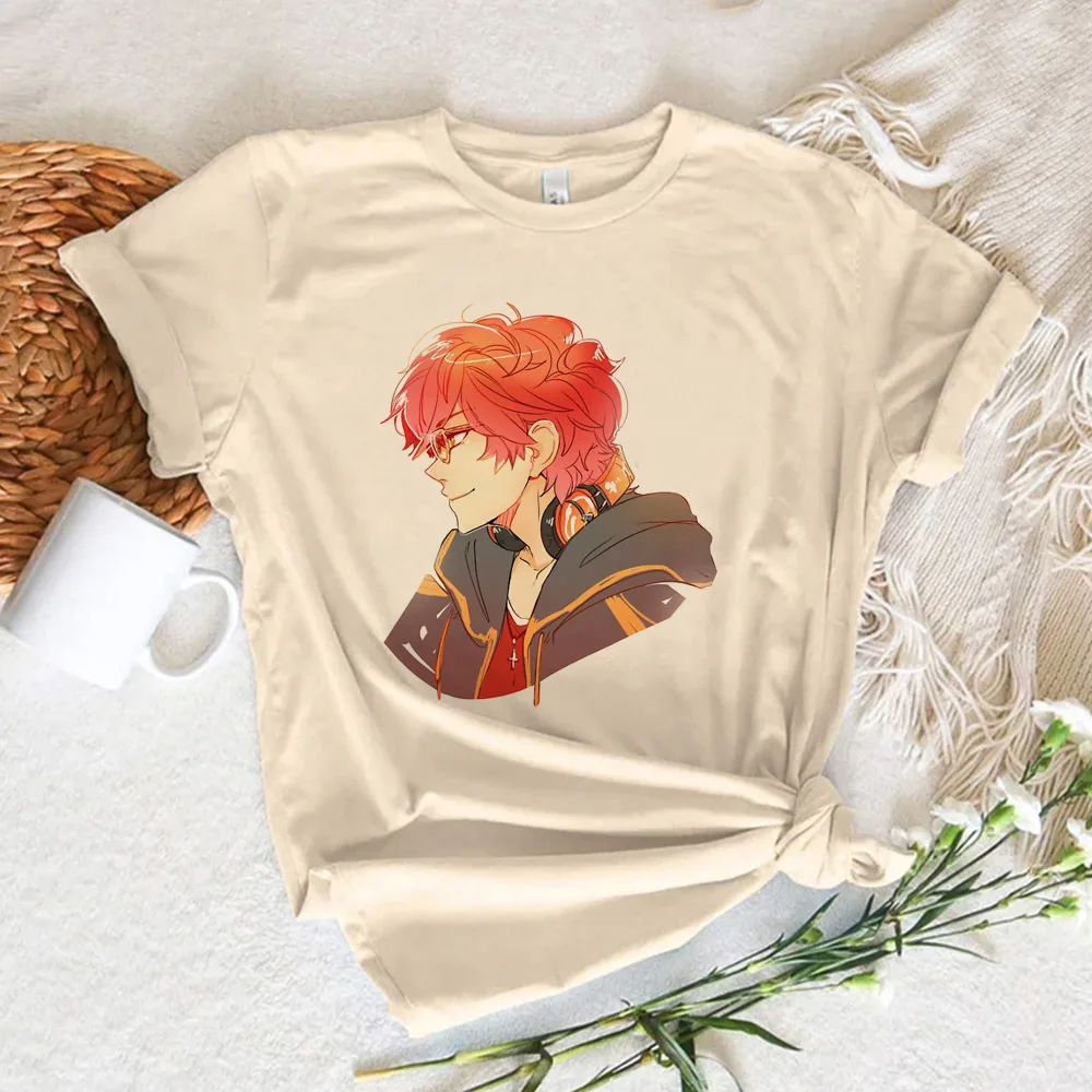 

Футболка Mystic Messenger, женские футболки с рисунком в стиле Харадзюку, женская одежда 2000-х годов