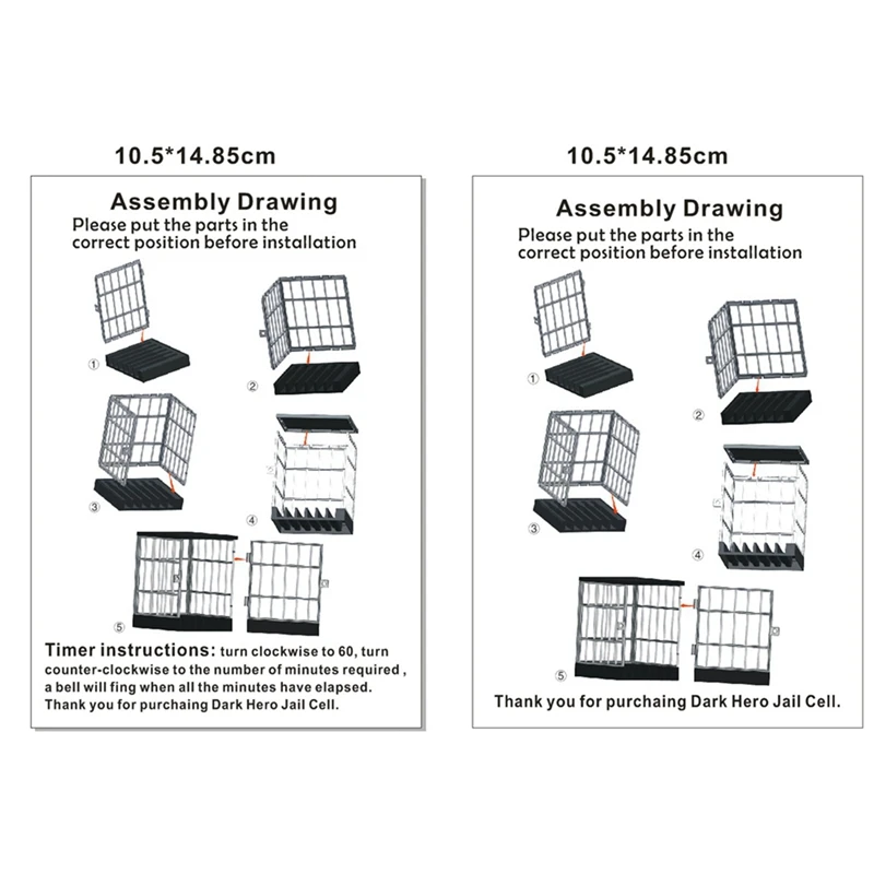 N15R-10X Metal Lock Box Cell Phone Lock Box Cell Phone Jail Lock Safe Cell Phone Cage