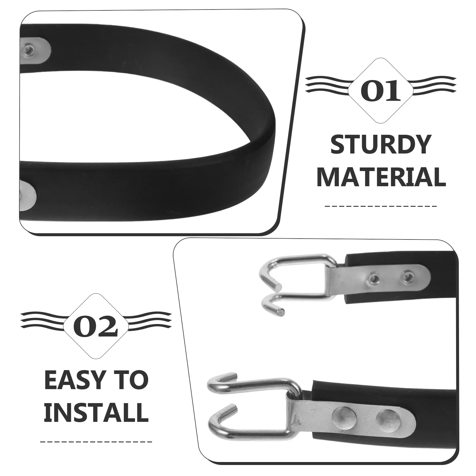 Lifting Heavy Duty Car Battery Rv Battery Box Strap Carrier For Outdoor Camping Travel Lifter Tool Handle Box Strap view 2