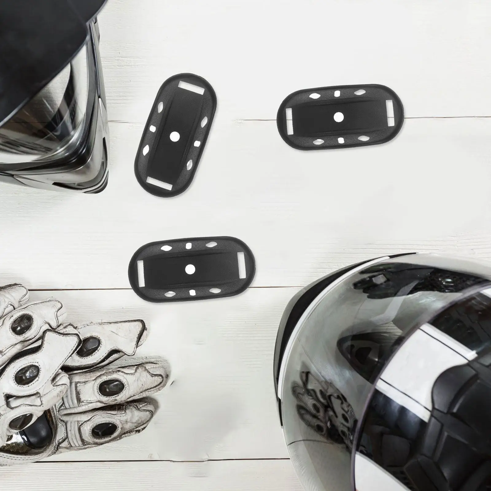 

10Pcs Protective Safety Chin Pad Soft Cushion Comfort Fit for Motorcycle Hardhat Construction Face Mask Accessory