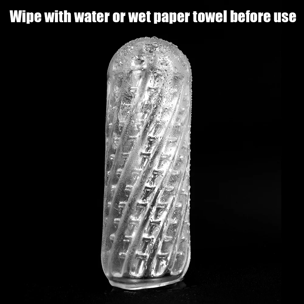 Transparent Vagina Sex Toys for Men Adult Products Soft Pussy Adult Endurance Exercise Male Masturbation Device Aircraft Cup view 5