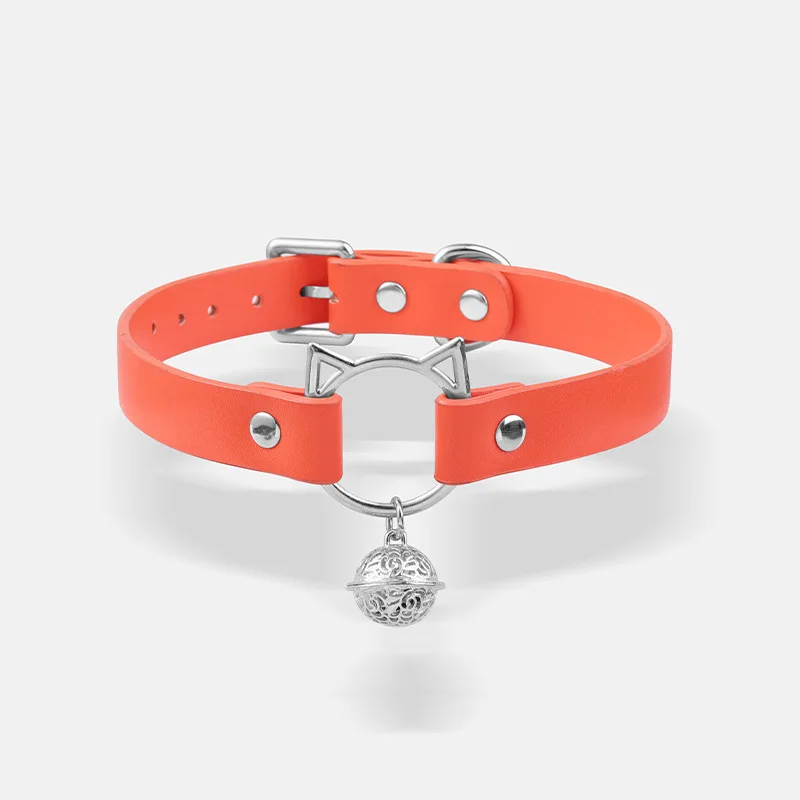 Arnés de gargantilla de cuero fetiche para mujer, Collar gótico, correa para niña, joyería sexual, cinturón de lencería para mujer, accesorios exóticos de Pu