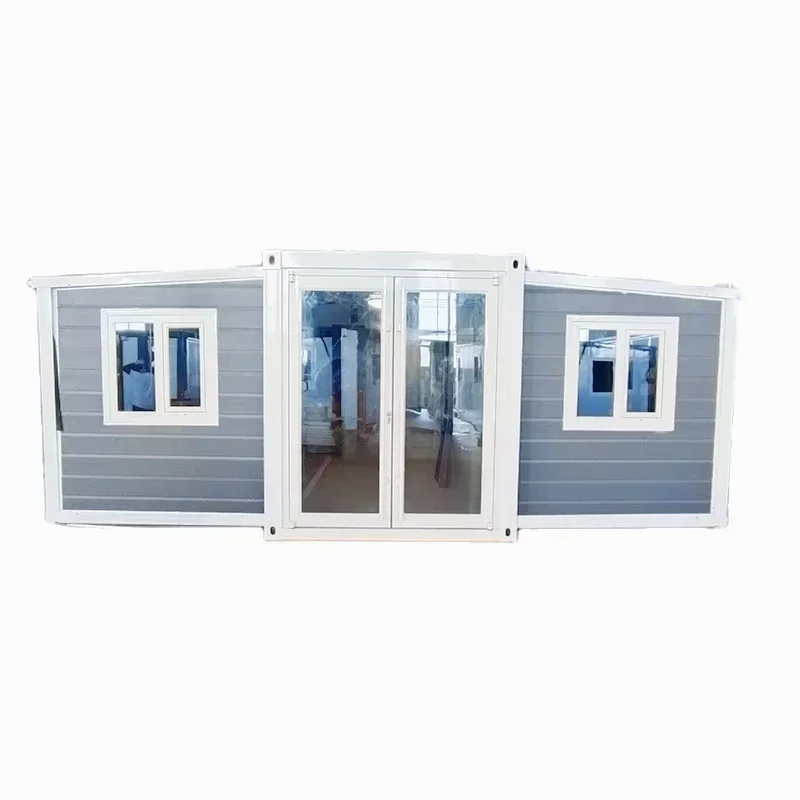 2 Bedrooms Container House 40FT Expandable Mobile Home Caravan Portable Houses  Prefab Tiny House Folding Room Cabins Malaysia