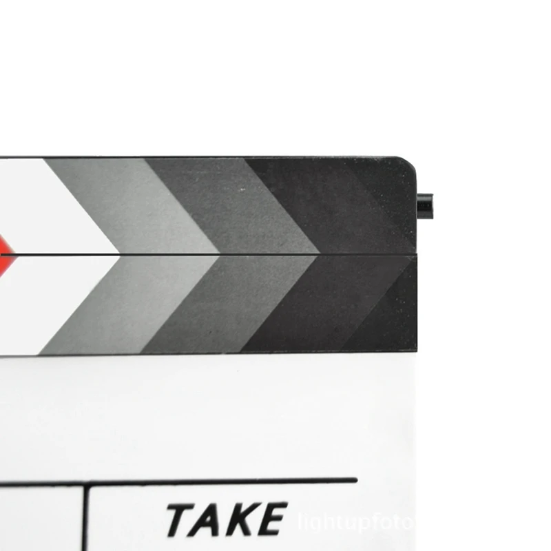 Clapperboard Director Video Scene Clapboard Dry Erase Director Movie Film Action Clap Photography Props Easy Install