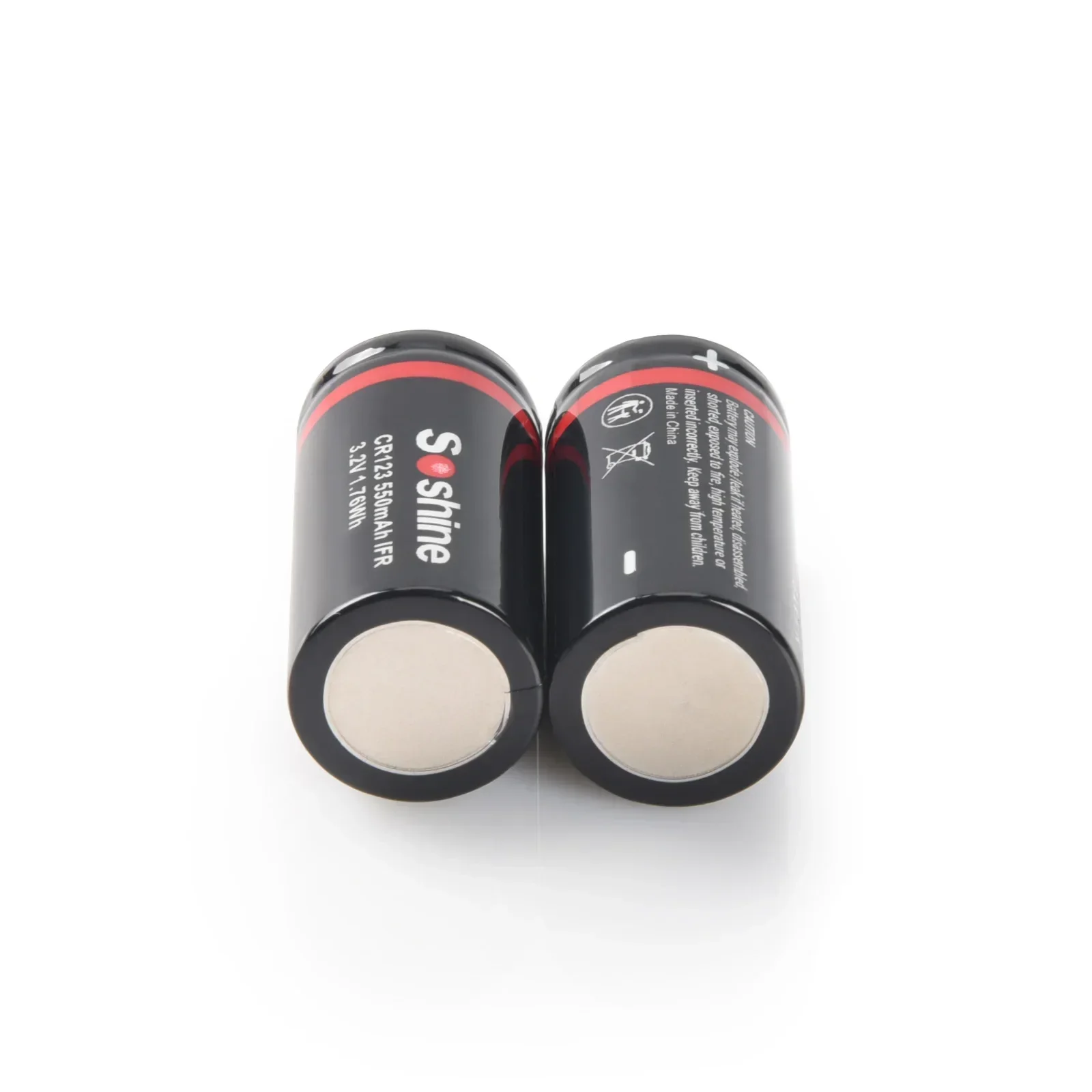 CR123 16340 LiFePO4 Lithium Iron Phosphate Battery 3.2V 550mAh Rechargeable 2000 Cycle For Flashlight Headlamp Mini Fan - view 5