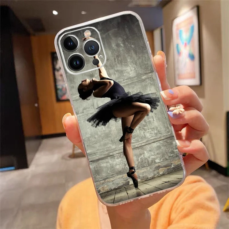 

Phone Case For iphone 17ProMax Air 16 15 14 13 Pro Max 15 16 Pro 15Plus Ballerina dance ballet girl