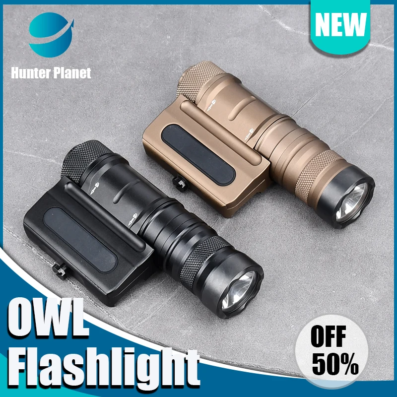 Modularity Weapon Light OWL-HI Strobe LED High Power 1500 Lumens White Light Tactical CD OWL Flashlight Optimizing Weapon Light