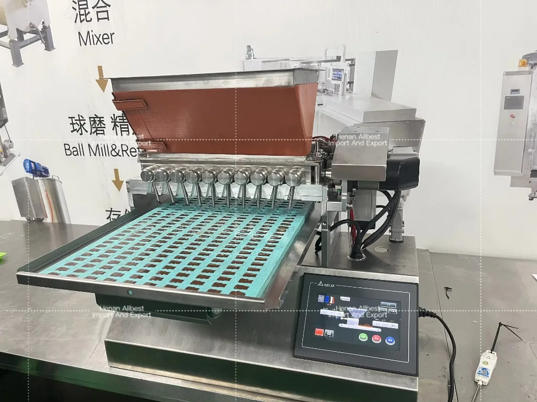 Automatic New Small Scale Gummy Depositing Equipment Candy Chocolate Making Machine