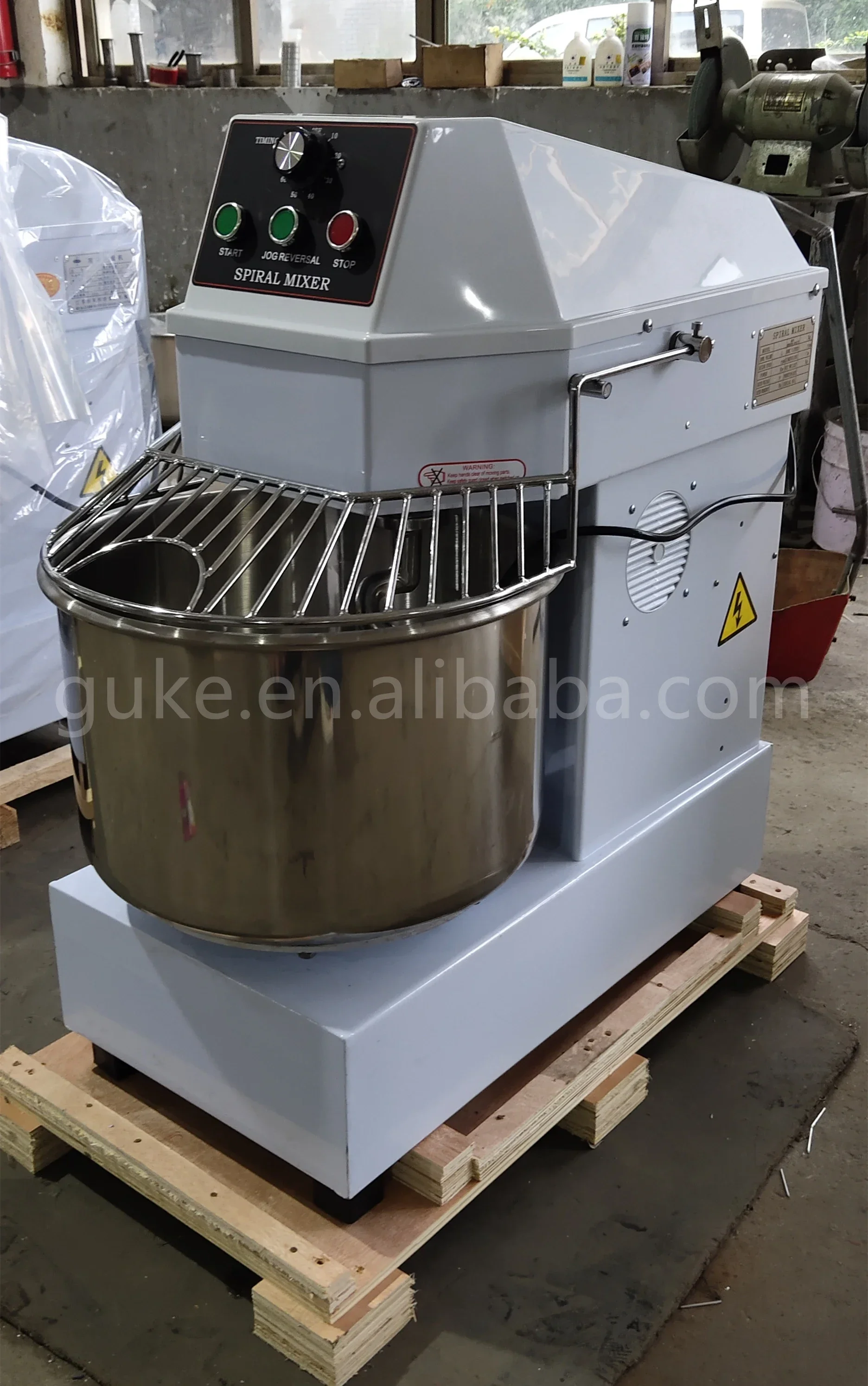 Hot sell 5kg 8kg 10kg 12kg 15kg 20kg 25kg 50kg kneader pizza dough flour mixer machine spiral mixer bread dough mixer