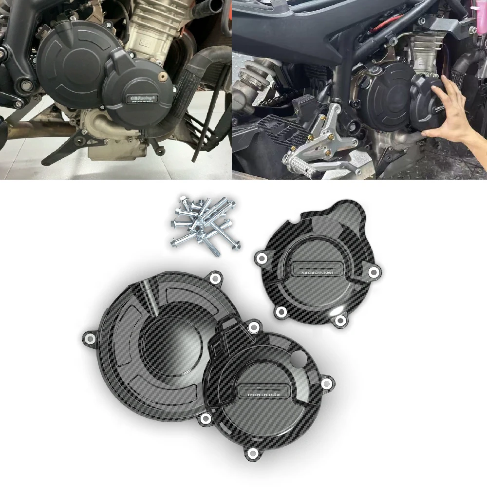 

Защитная крышка двигателя для мотоциклов ZXMOTO 500RR 500F 2025-2026, аксессуары для мотоциклов ZX500, защита от падений, кожух двигателя