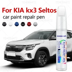 For KIA kx3 Seltos 2014-2025 QJ SP2  Paint Repair Pen Touch Up Scratch Remover DIY Auto Accessories Black White Blue Orange Red
