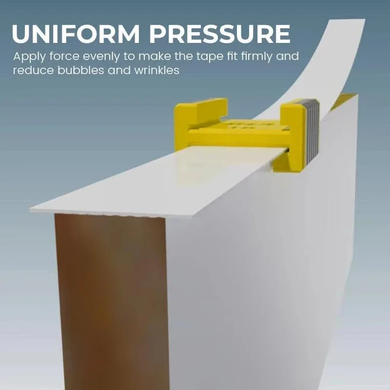 Porta nastro per bordi per la lavorazione del legno Comodo piastra per nastro in plastica antiscivolo Strumento per l'applicazione del nastro per bordi preciso