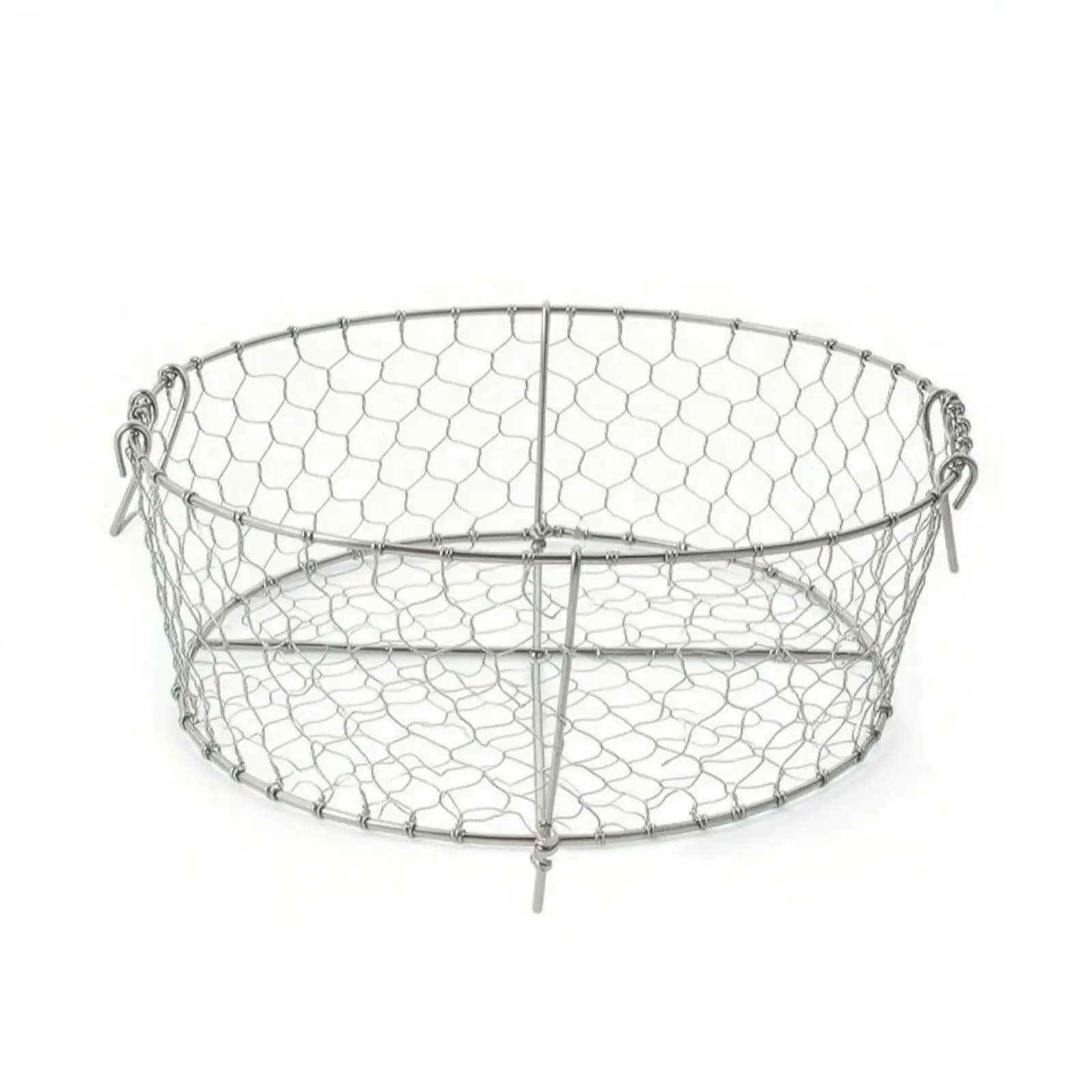 Stainless Steel Sink Strainer Basket Large Mesh Colander for Kitchen Dishes Draining Pasta Vegetables