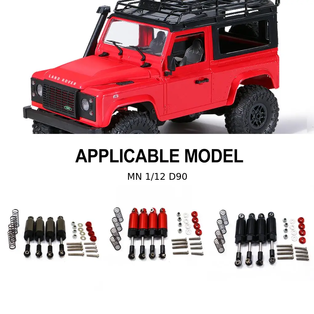 Aluminum Alloy Wear-resistant Front Rear Shock Absorber For 1/12 MN D90 MN-99 MN-91 FJ-45 RC Car Part RC Car Accessories