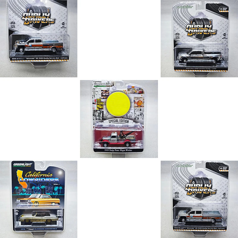 

Greenlight 1:64 Dodge Power Rescue Silverado Ram Convertible Varnish Series Alloy Die Casting Model Collect Ornaments