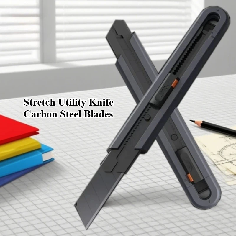 MIJIA Jimihome 0.79inch Stretch Utility Knife Paper Cutters Carbon Steel Blades Pocket Knife Mini Box Cutter Package Opener Tool