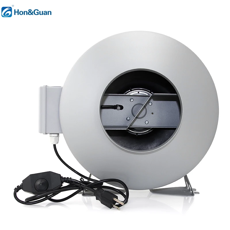 Wall Mounted Exhaust Fan 315 Mm Inlinet Duct Fan Metal Circular Centrifugal Duct Fan Plastic AC NSK Ball Bearing Air Ventilation