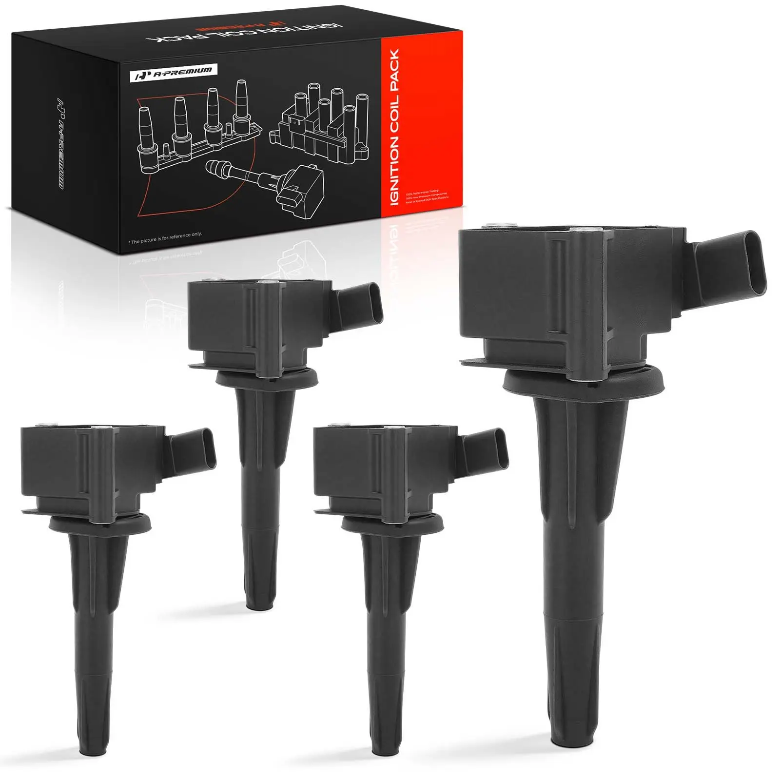 A-Premium 4pcs Ignition Coils for GMC Acadia 2020-2022 Chevrolet Blazer 2020 2021 Cadillac XT4 2019-2023 CT6 2019 CT5 2020-2022