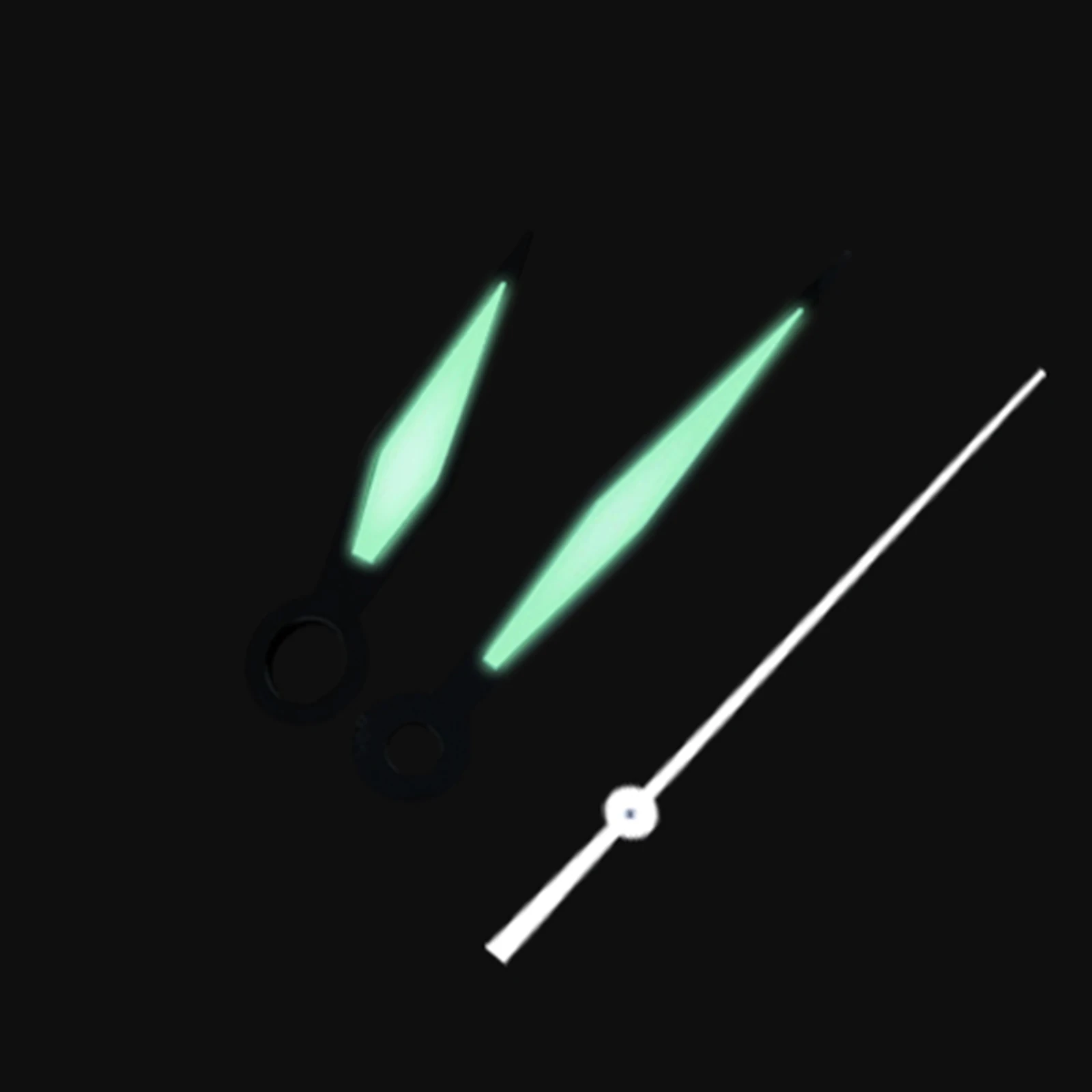 For 2824/2813 Movement Green Luminous Watch Hands Pointers Three Needles Replacement Accessories