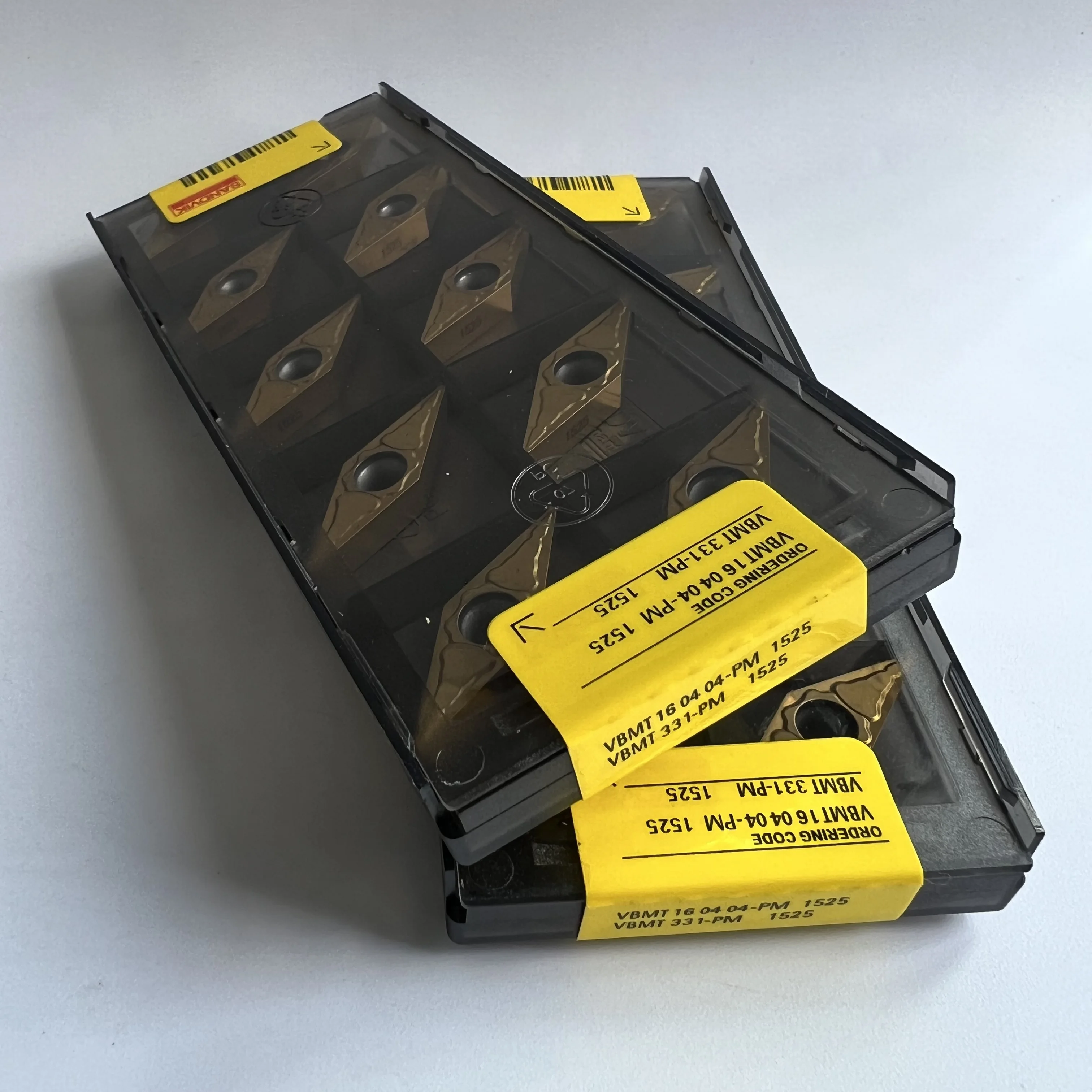 

Hard alloy cutting blades VBMT160404-PM 1525 4225