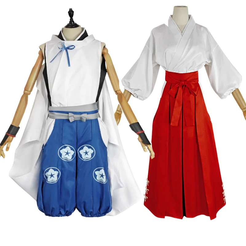 Anime Samurai Kojirou Nezu Cosplay Ayako Mochizuki Costume Halloween Full Sets Uniform Women Men Clothing