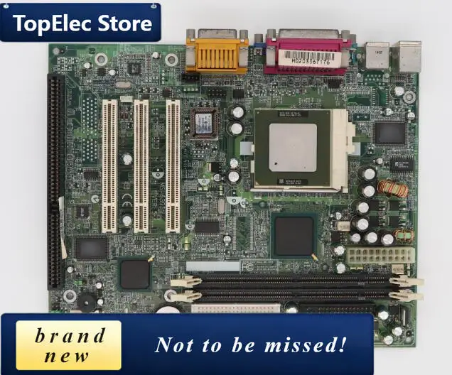TopElec IPC Motherboard MS-6395 VER:5 100% OK Original 810 810T ISA Mainboard With VGA 3*PCI VGA LPT 1*ISA Slot CPU Industrial