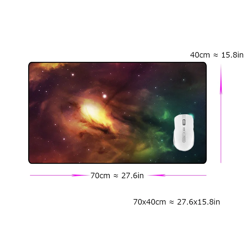 MRGBEST DIY Personalized Picture Customization Large Size Mouse Pad PC Table Pad Rubber Exclusive Carpet Pad for Personality