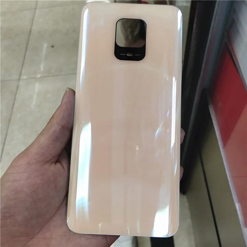 For Redmi Note 9S / Note 9 Pro Max Battery Cover Door Rear Glass Housing Case Back Replace (64MP CAMERA)