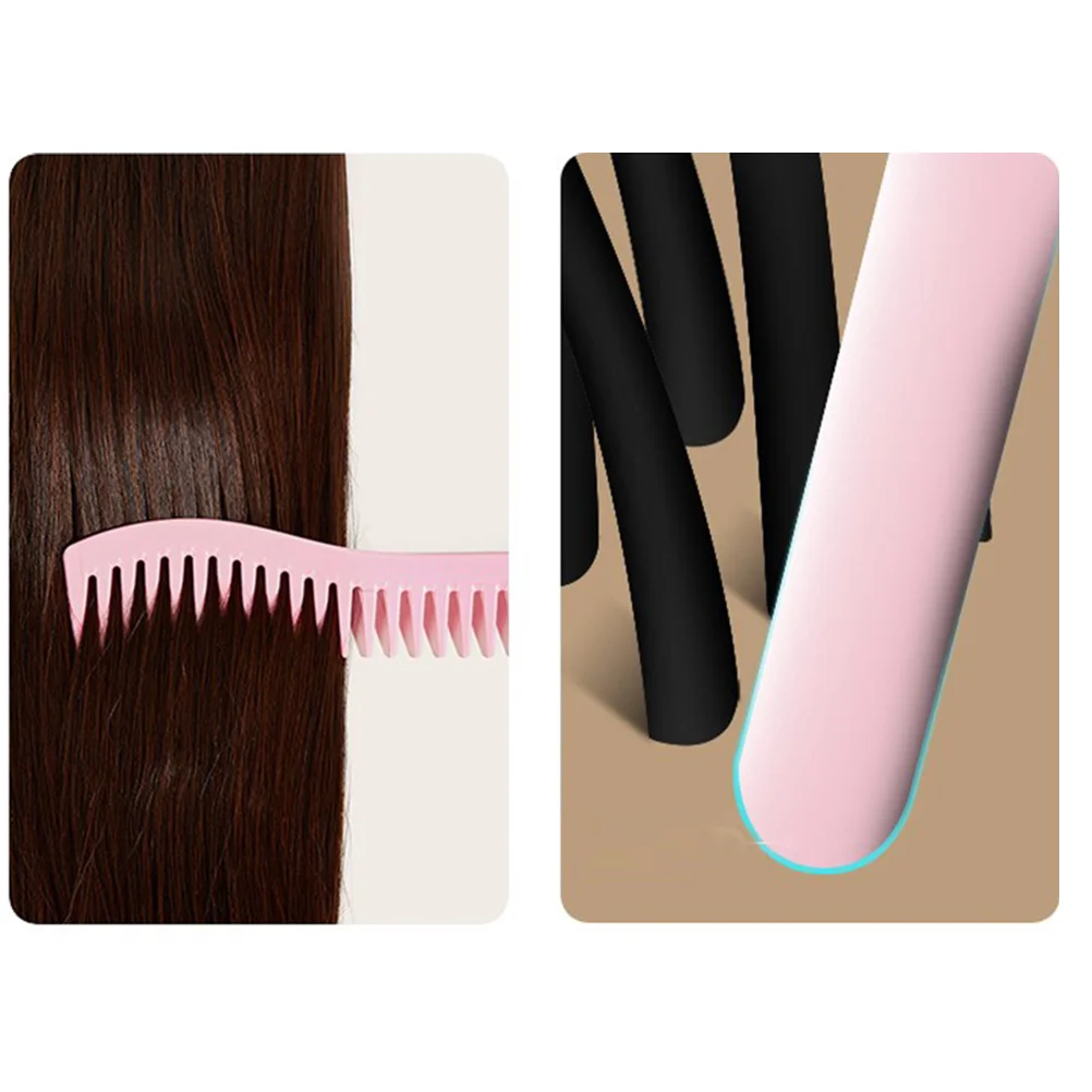 

4Pcs Professional Plastic Hairstyle Comb for Knots Grooming Travel Office Mixed Color Hairstyling Comb