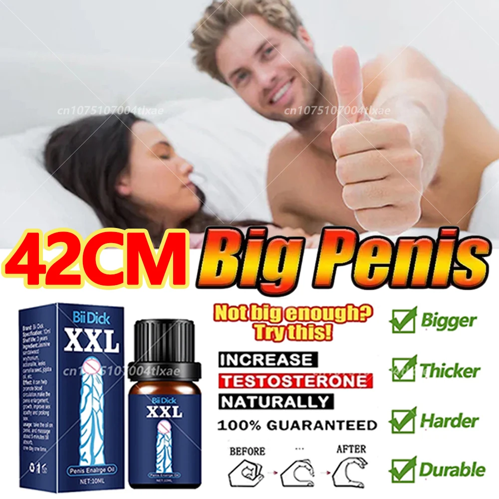 XXL Penis Permanente Verdikking Groei Man Massage Uitbreiding Oliën Pik Erectie Verbeteren Grote Lul Vergroten Vloeistof Mannen Vergroten