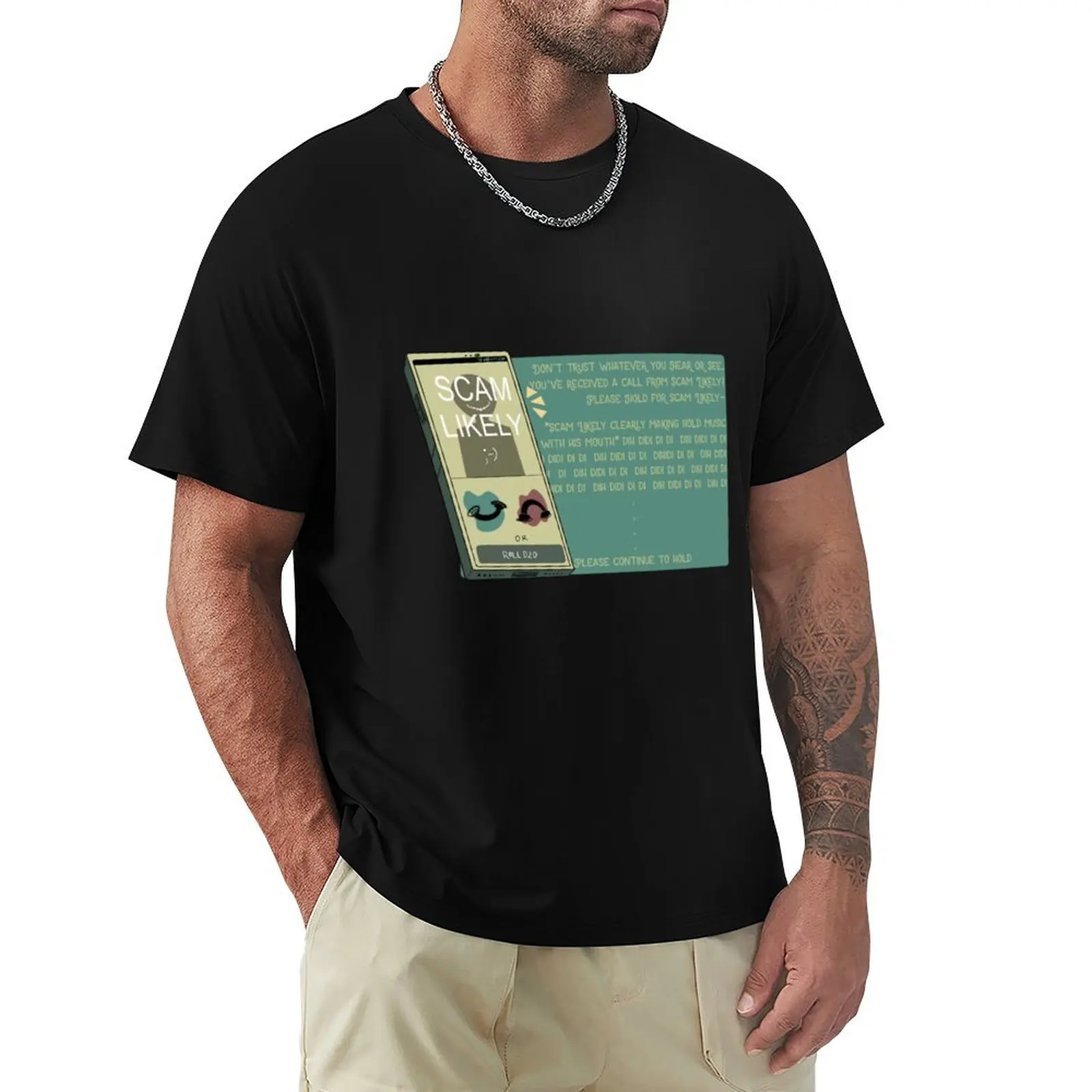 Scam Likely T-Shirt Christmas Casual Short Sleeve Top