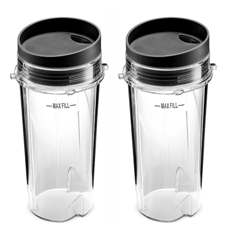 3 個セットジューサー交換用プラスチックジューサーカップ耐久性のあるプラスチックブレンダーカップ壊れないジュースカッププラスチック素材