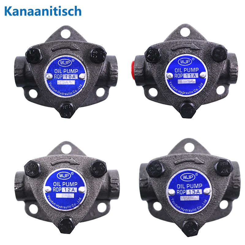 TOP/LOP/ROP-10A/11A/12A/13A Small Gear Oil Pump Adjustable Pressure ROP Series For Lubrication Hydraulic Triangle Trochoid Pump