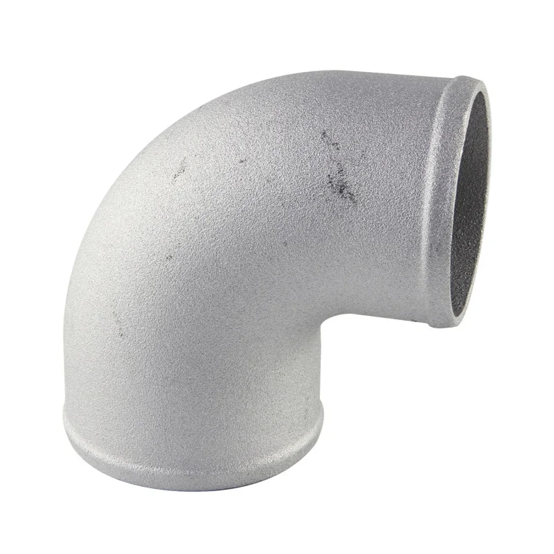 Universal Turbo Fabrication 150mm 90° Cast Aluminum Reducing Elbow Pipe OD 3